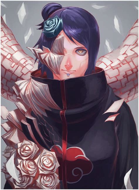 Konan By Pixiv Id 11609074 Konan Naruto Anime Naruto