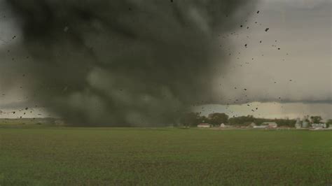 Violent Tornado With Flying Debris Stock Motion Graphics Sbv 312759283