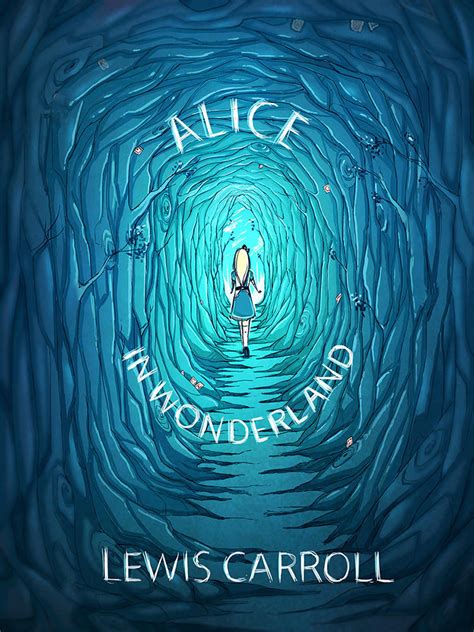 Alice In Wonderland Book Cover By Maliveth On Deviantart