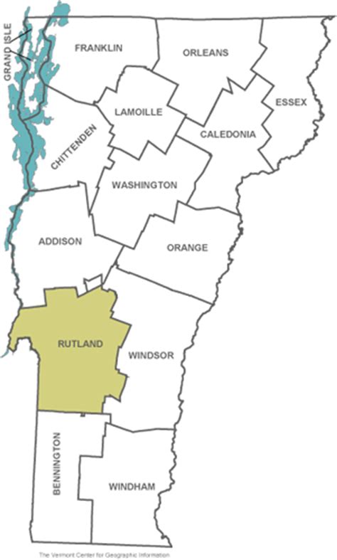 Rutland County Vermont Maps Vlrengbr