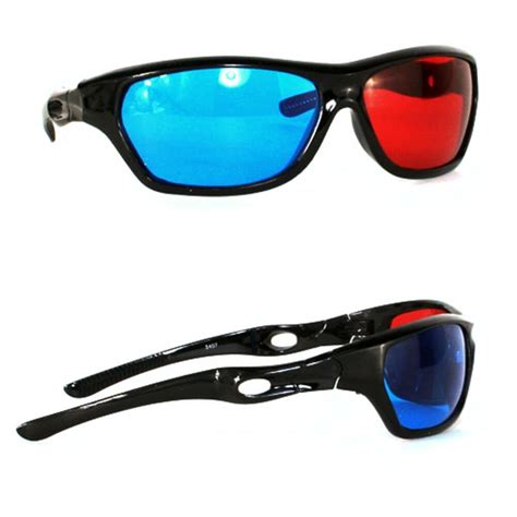 3d Glasses Anaglyph Glasses Red And Blue Lenses Wrap Tv