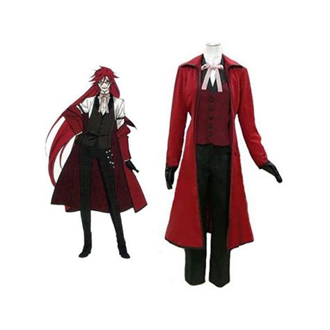 Black Butler Grell Sutcliff Cosplay Costume