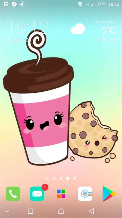 Kawaii Food Wallpapers Cute Backgrounds Images For Android Apk