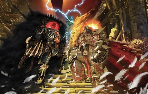 Chaos Duel Horus Horusheresy Imperium Neilroberts Primarch Sonsof