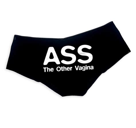 Ass The Other Vagina Panties Funny Anal Sex Booty Panties Sexy Slutty