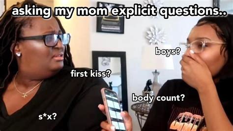 asking my mom questions you re to afraid to ask yours youtube