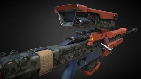Destiny Sniper Rifle Download Free 3d Model By Netraraj 161e41d