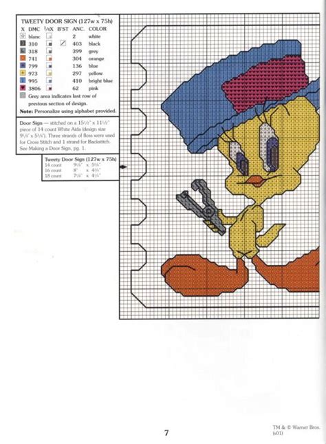 2 Disney Cross Stitch Patterns Stitch Cartoon Stitch 2 Looney Tunes