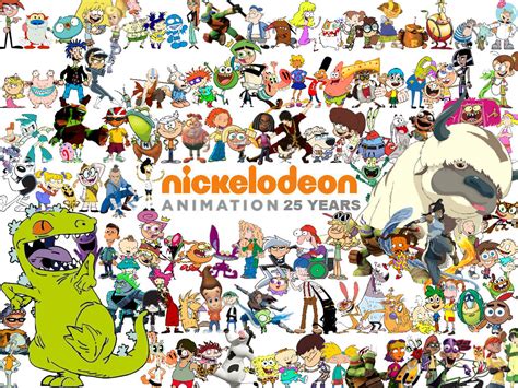 Nicktoons Cartoons Characters