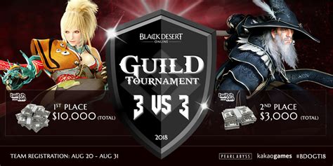 Black Desert Official 3v3 Guild Tournament Steam News