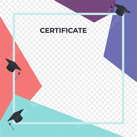Certificate Graduation Award Vector Hd Images Graduation Certificate