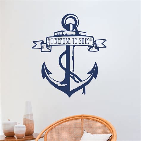 May 14, 2015 · the anchor isn't meant to be about not sinking, it's meant to be about staying grounded. i refuse to sink anchor tattoo meaning