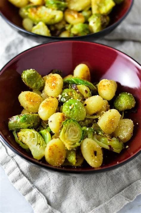 Brussels Sprouts And Gnocchi A Taste Of Madness Recipe Vegetarian