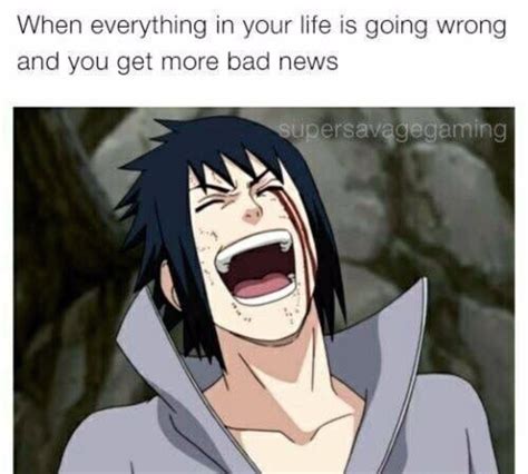 Naruto 10 Hilarious Sasuke Memes Only True Fans Will Love Newstars