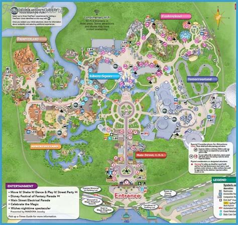 Disney Park Map TravelsFinders