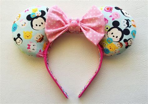 Ad for take me fishing. Tsum Tsum Pink Mouse Ears by TheseLittleBeauties on Etsy ...