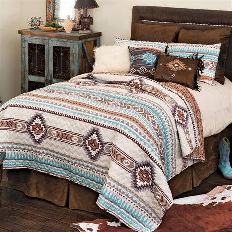 Rod's has some seriously cute bedding sets and blankets available right now! Glacier Canyon Quilt Set - King in 2020 | Western bedding ...