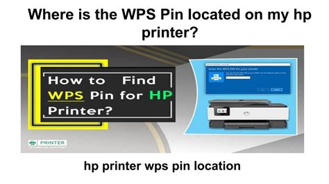 Where Is The Wps Pin Located On My Hp Printer By Hpprintererror Issuu