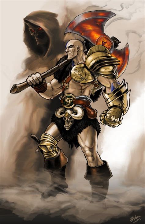 Diablo 2 Axethrower Barbarian Build Yesgamers Blog Barbarian