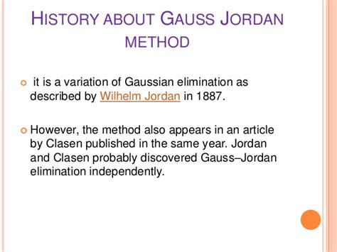 This method is also known as. Gauss jordan and Guass elimination method