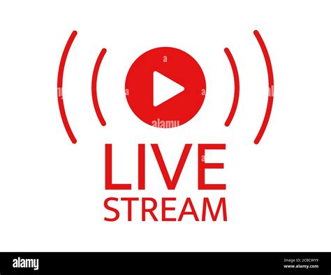 Live Stream Icon Live Streaming Video News Symbol On Transparent