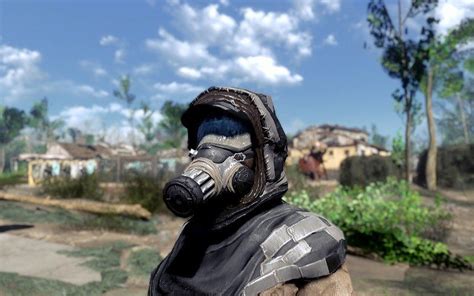 Two Tone Gas Mask And Outfit