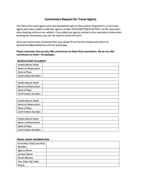 Commission Request Form Fill Out And Sign Printable Pdf Template