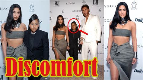 North West Upset When Having To Take Pictures With Kim Kardashian S Mother At La Awards Ceremony
