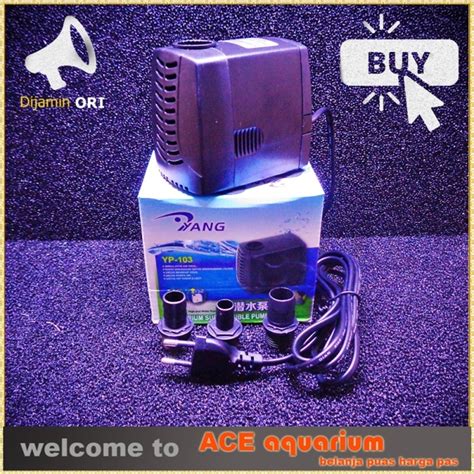 √ sistim sirkulasi skimmer : Jual Pompa Air Yang YP 103 Mesin Celup Untuk Kolam ...