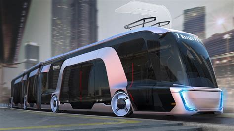 Electrobus Ecotrace Concept Bus Concept Vehicle 22 Youtube