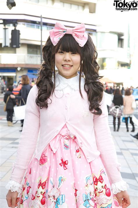 Angelic Pretty Sweet Lolita X Maniaq Girls In Harajuku