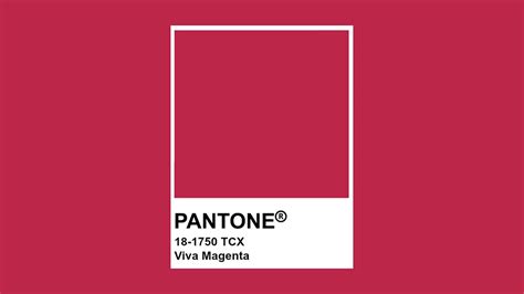 Pantone Công Bố Màu Của Năm 2023 Viva Magenta Rgb
