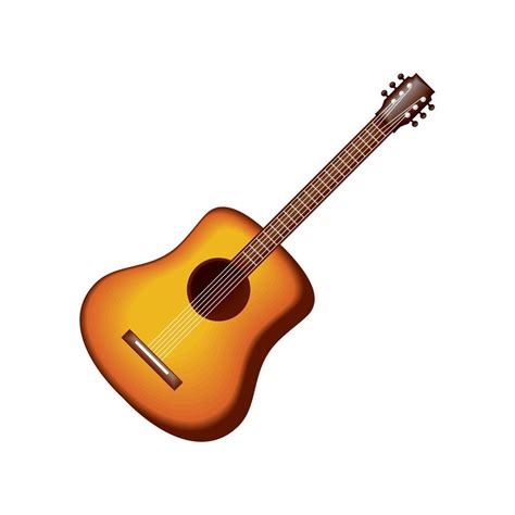 Realistic Guitar Instrument Vector Art At Vecteezy