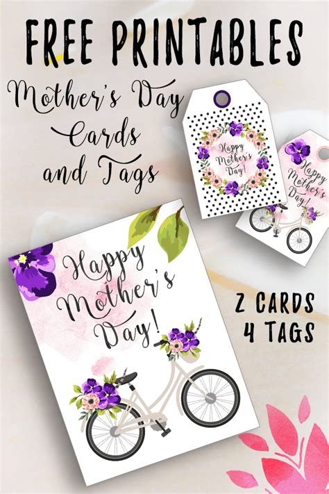 Start by scrolling to the bottom of the post, under the terms of use, and click on the text link that says >> download <<. Free Printable Mother's Day Cards