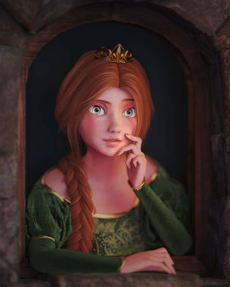 Artstation Princess Fiona Of Disney