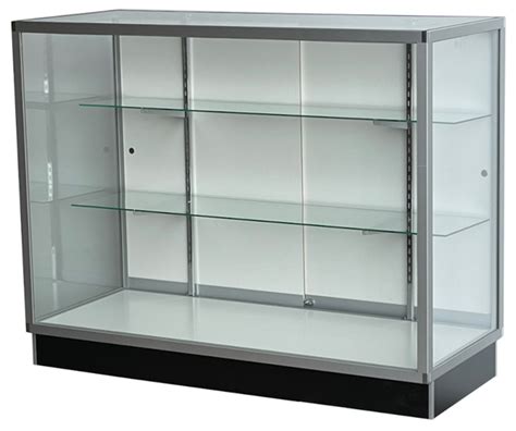 Aluminum Extra Vision Display Showcase Cabinetdisplay Cases Store