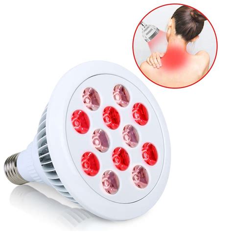 12w 24w 54w E27 Led Light Therapy Bulb 660nm Deep Red And 850nm Near