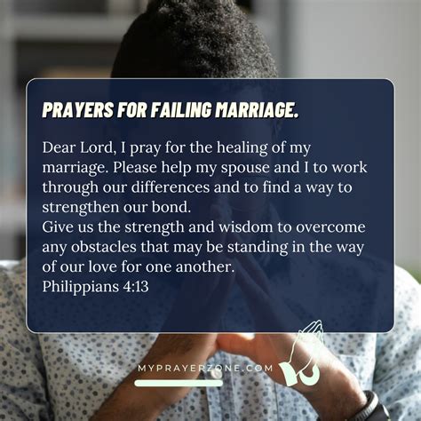 Prayers For Failing Marriage Prayers To Prevent Divorce