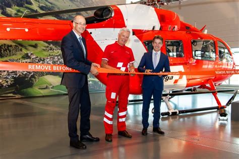 Schweizerische Rettungsflugwacht Rega Erhält Neue Rettungshelikopter