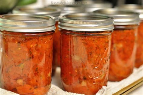 Italian-Style Tomato Sauce (and how to can it!) | The Grateful Girl Cooks!