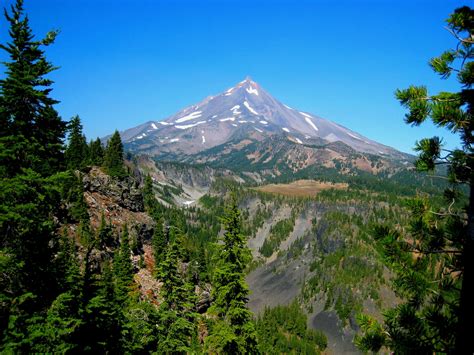 Mt Jefferson Pacific Crest Trail Oregon Pacific Crest Trail Wilderness