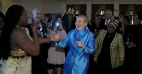 Hillary Clinton Gets Down On The Dance Floor In South Africa