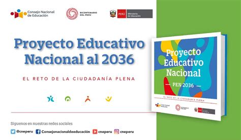Proyecto Educativo Nacional Al 2036 Fue Presentado Al Gobierno