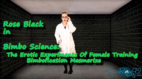 bimbo science the erotic experiments of female training bimbofication mesmerize rose black