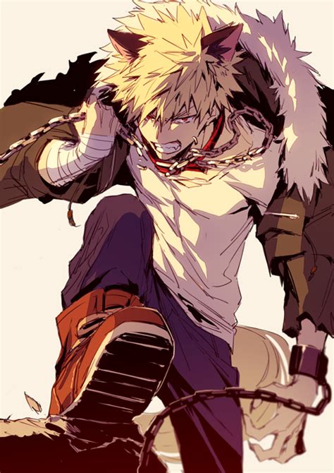 Can't wait for the new chapter so i did this. Bakugou Katsuki - Boku no Hero Academia - Image #2202612 ...