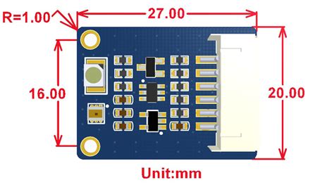 Sensor Cor Rgb Tcs34725 I2c Alta Sensibilidade Ws