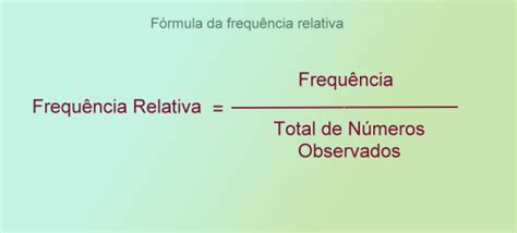 Como Calcular A Frequência Relativa No Excel