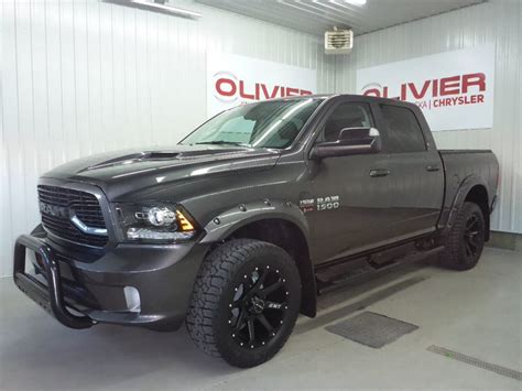 Request a dealer quote or view used cars at msn autos. Groupe Olivier | Pre-Owned 2018 Ram 1500 Sport Crew Cab 5 ...