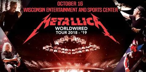 Metallica Coming To Milwaukee Playing At New Bucks Arena On October 16