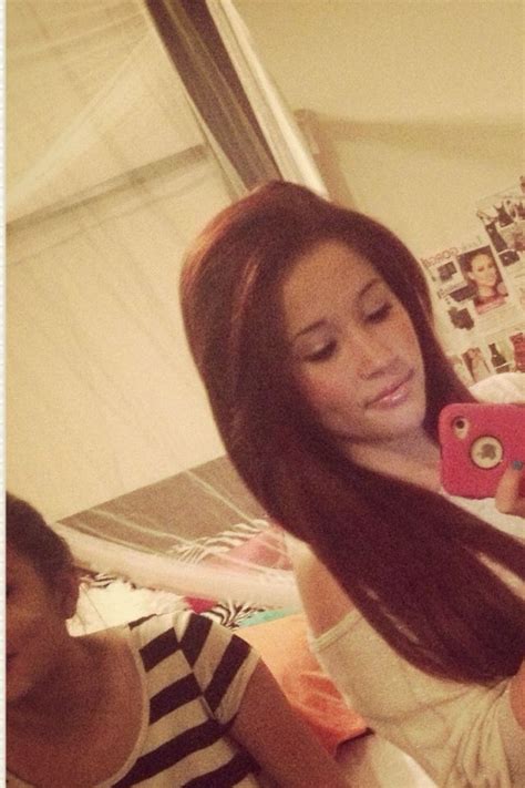 Red Hair Red Hair Hair Mirror Selfie